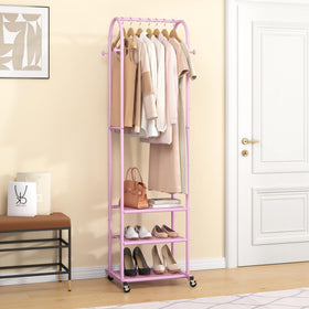 Kaitiemoo room ready rack setup in a compact space