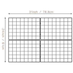 Kakivan grid panel rust-resistant paint keeps the metal frame looking fresh