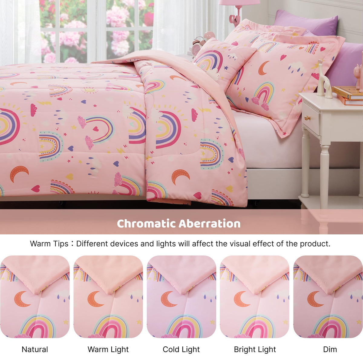 Kaleido Space 170 gsm filling provides lightweight warmth.