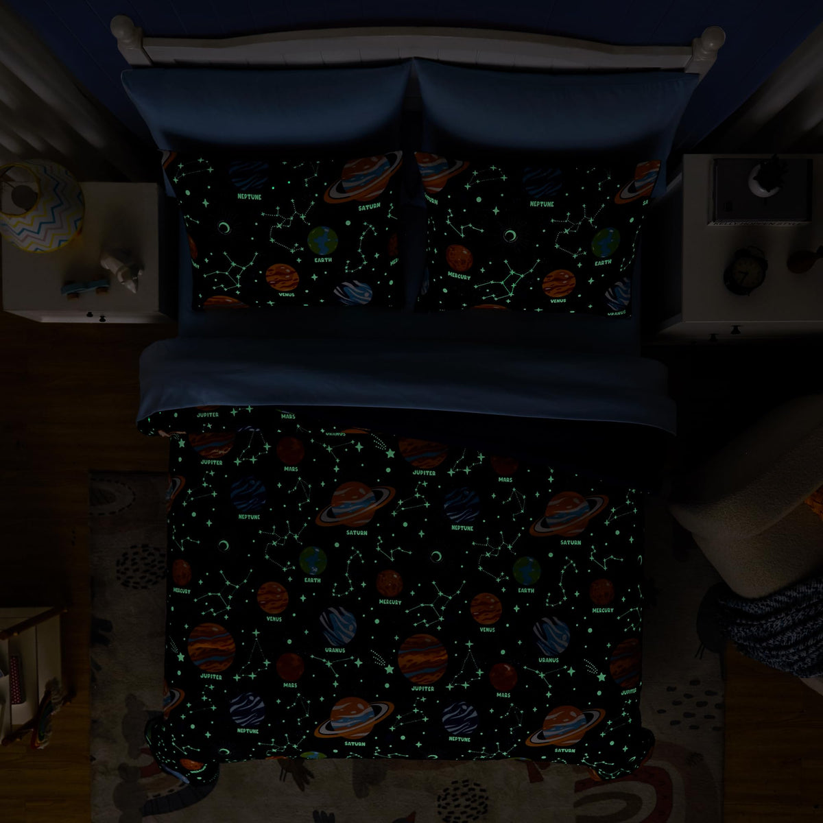 Kaleido Space twin sham 20x26 coordinated with the set