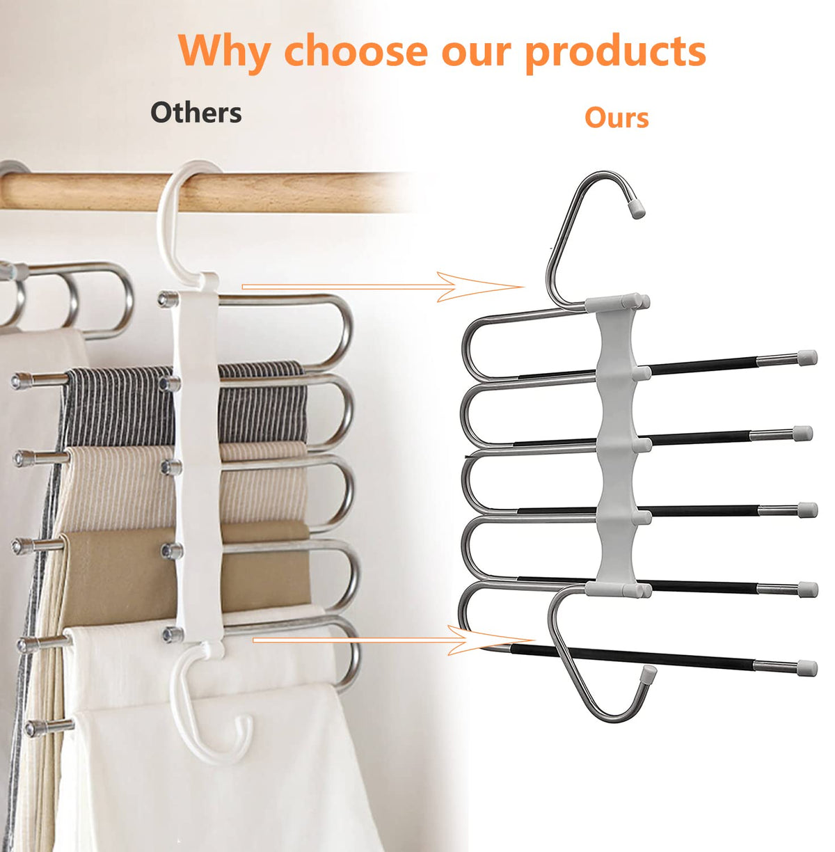 Kalimdor Azeroth hangers close-up shows non-slip coating and sturdy construction