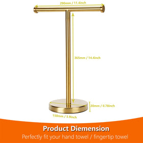 Kalitro gold towel rack towels drying keeps towels accessible and dry.