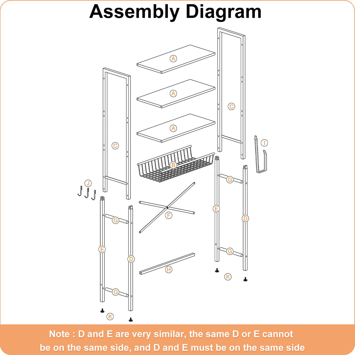 Kalrin quick-install guide speeds safe, simple assembly.