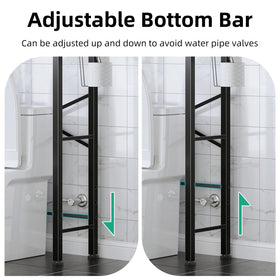 Kalrin sturdy metal frame provides stable support for daily use