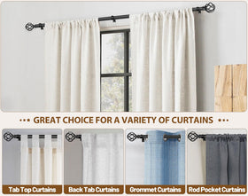 KAMANINA black finish complements decor while resisting daily wear.