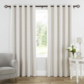 KAMANINA outer 3/4 inch diameter rod provides sturdy curtain support.