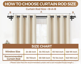 KAMANINA telescoping system allows easy adjustment to fit your window.