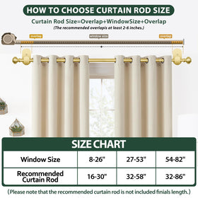 KAMANINA rod glides smoothly for easy open and close action.