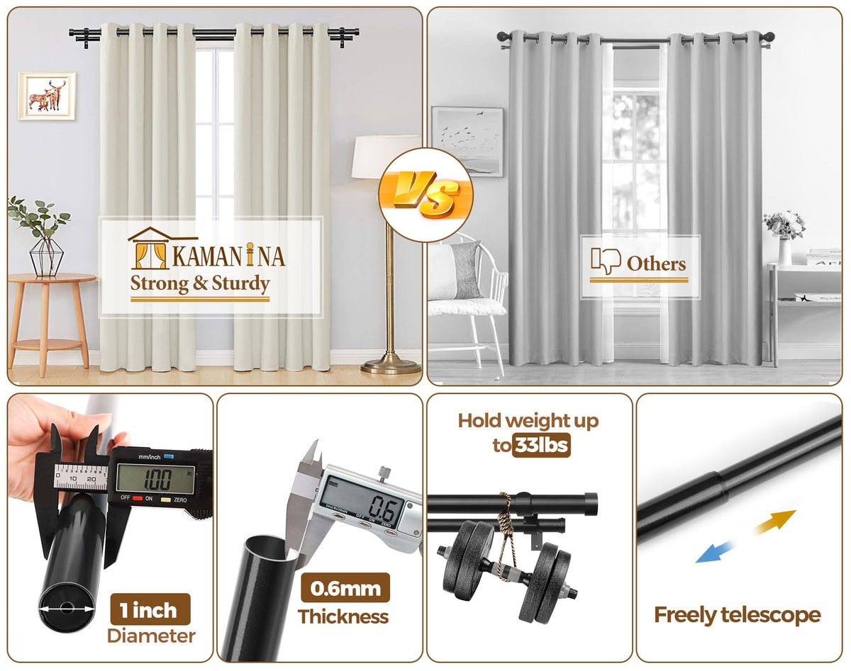 KAMANINA installation hardware pack includes brackets and screws
