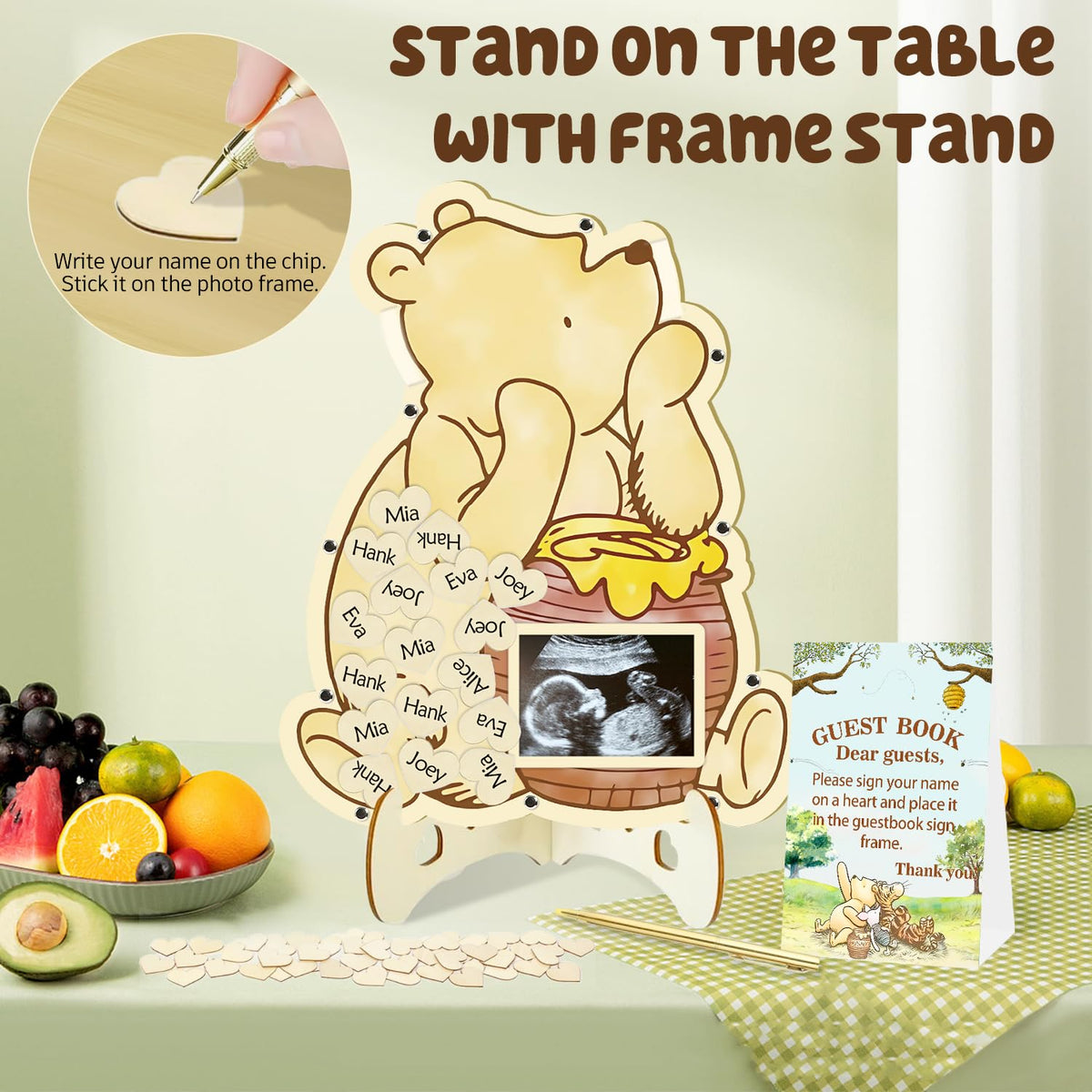 KAMUFU stand setup to showcase signed memories at the shower