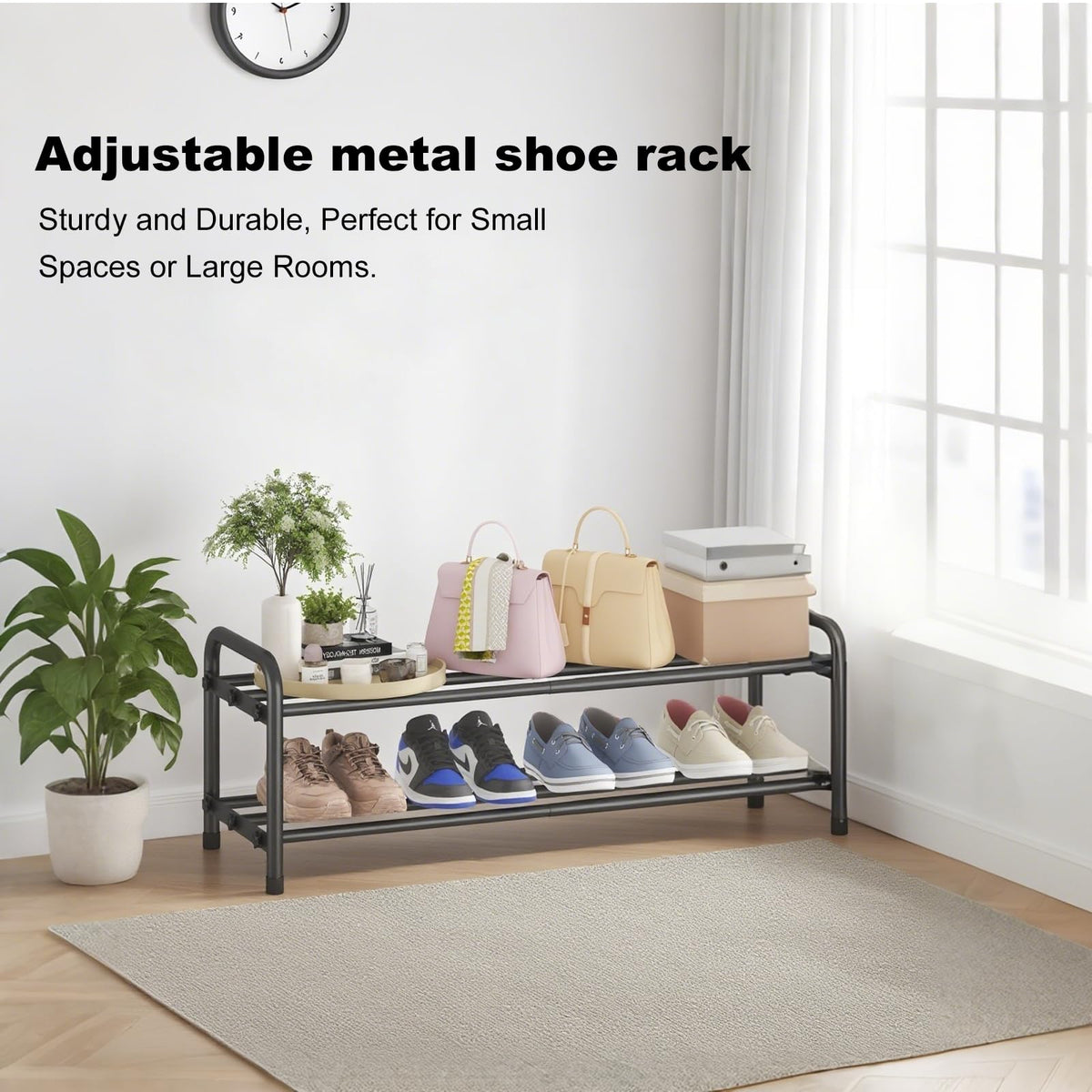 KANAV rack fits small dorm rooms, maximizing storage without bulk.