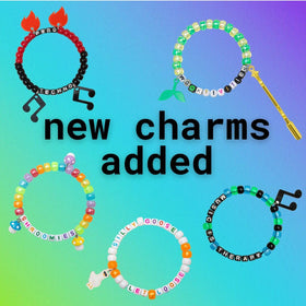 KANDI BAR EDM Life charms and trinkets add playful flair.