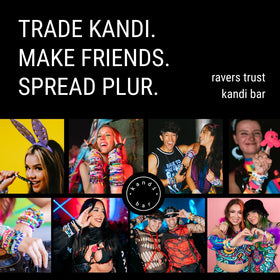 KANDI BAR EDM Life one-of-a-kind kandi celebrates community.