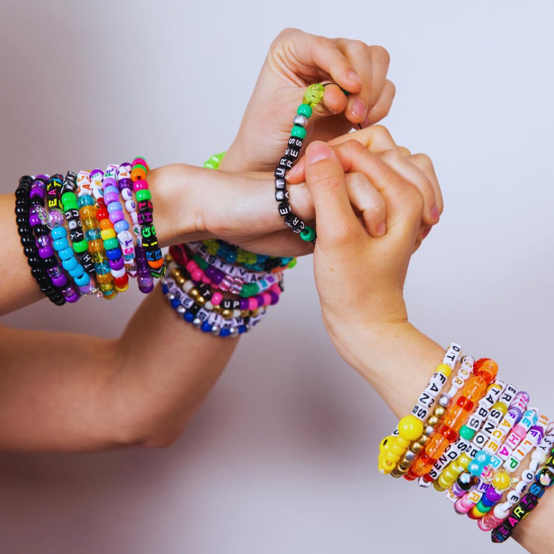 KANDI BAR glow beads light up night-time dance floors.