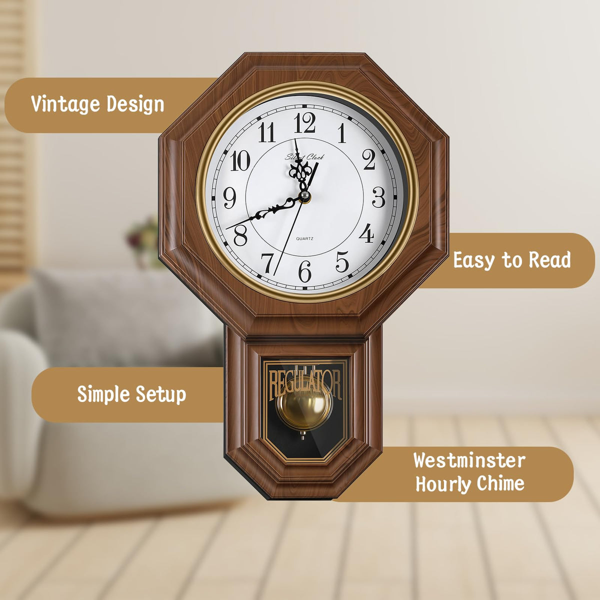 KANEODOT classic design featuring Roman numerals for clear readability.