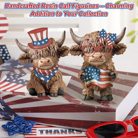 Karenhi patriotic cow decor for living rooms and entryways during holidays
