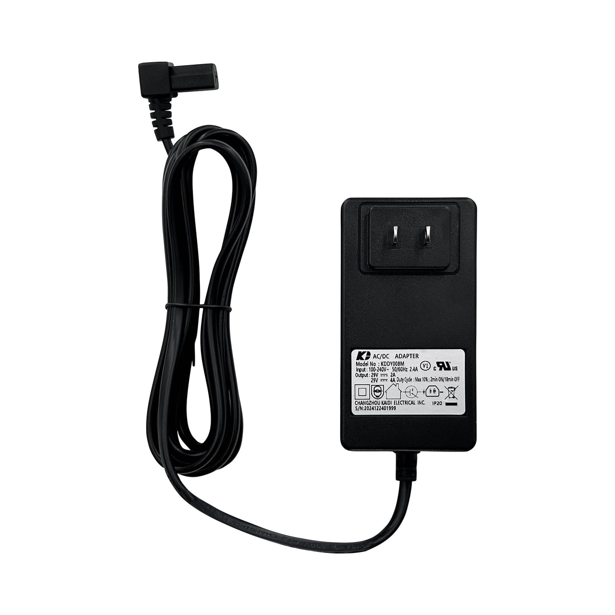 Kariwust Kaidi wall power supply outlet connection for simple plug-in setup