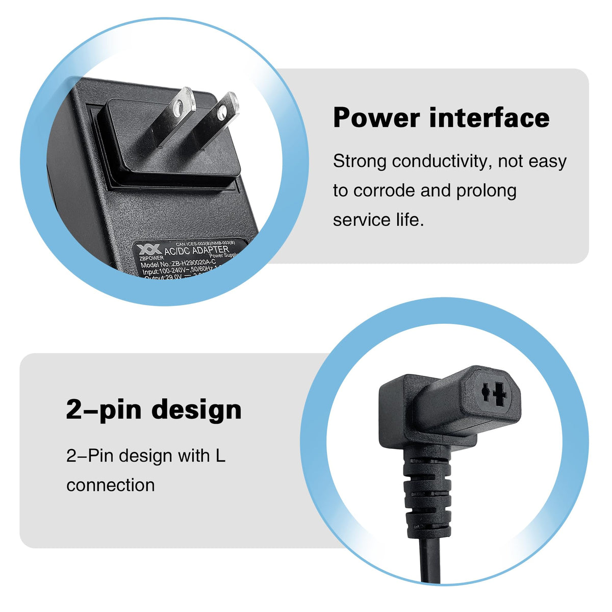 Kariwust ZBPOWER 76-inch cable supports reachable setups.
