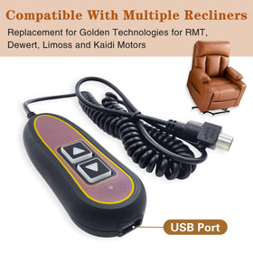 Kariwust remote features 5-pin connector for secure motor link