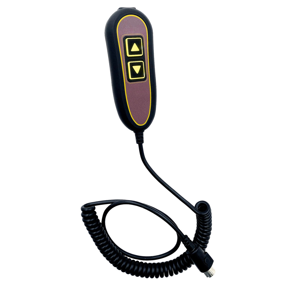 Kariwust ZK1200-HC remote showing up-down control for lift chairs