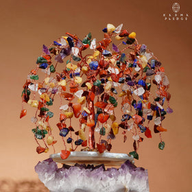 KARMAPLEDGE 7 Chakra Tree height 5 6 inches fits compact spaces.