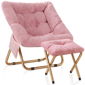 Kasunpul Comfy Saucer Chair foldable design for quick setup and compact storage