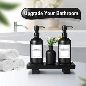 Kasunting artificial flower vase enhances bathroom decor with lasting style.