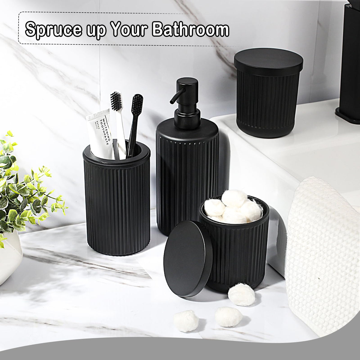 Kasunting glass components resist odor and clean easily