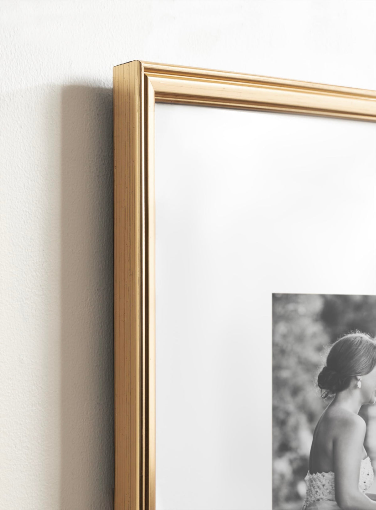 Lightweight polystyrene keeps wall display manageable.