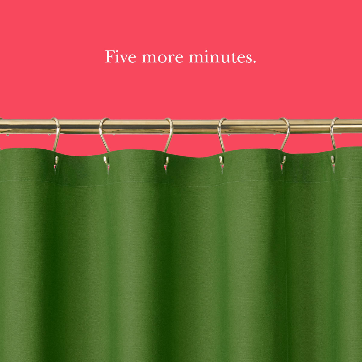 close-up of kate spade new york embroidery on color-block curtain