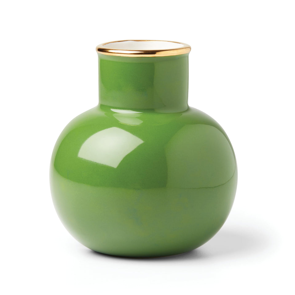 kate spade new york green Make It Pop small vase brightens bouquets.