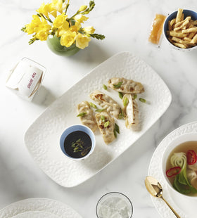 kate spade make it pop small vase on table enhances tablescape.