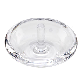 kate spade new york Larabee Dot Ring Holder in crystal, ideal for storing rings.