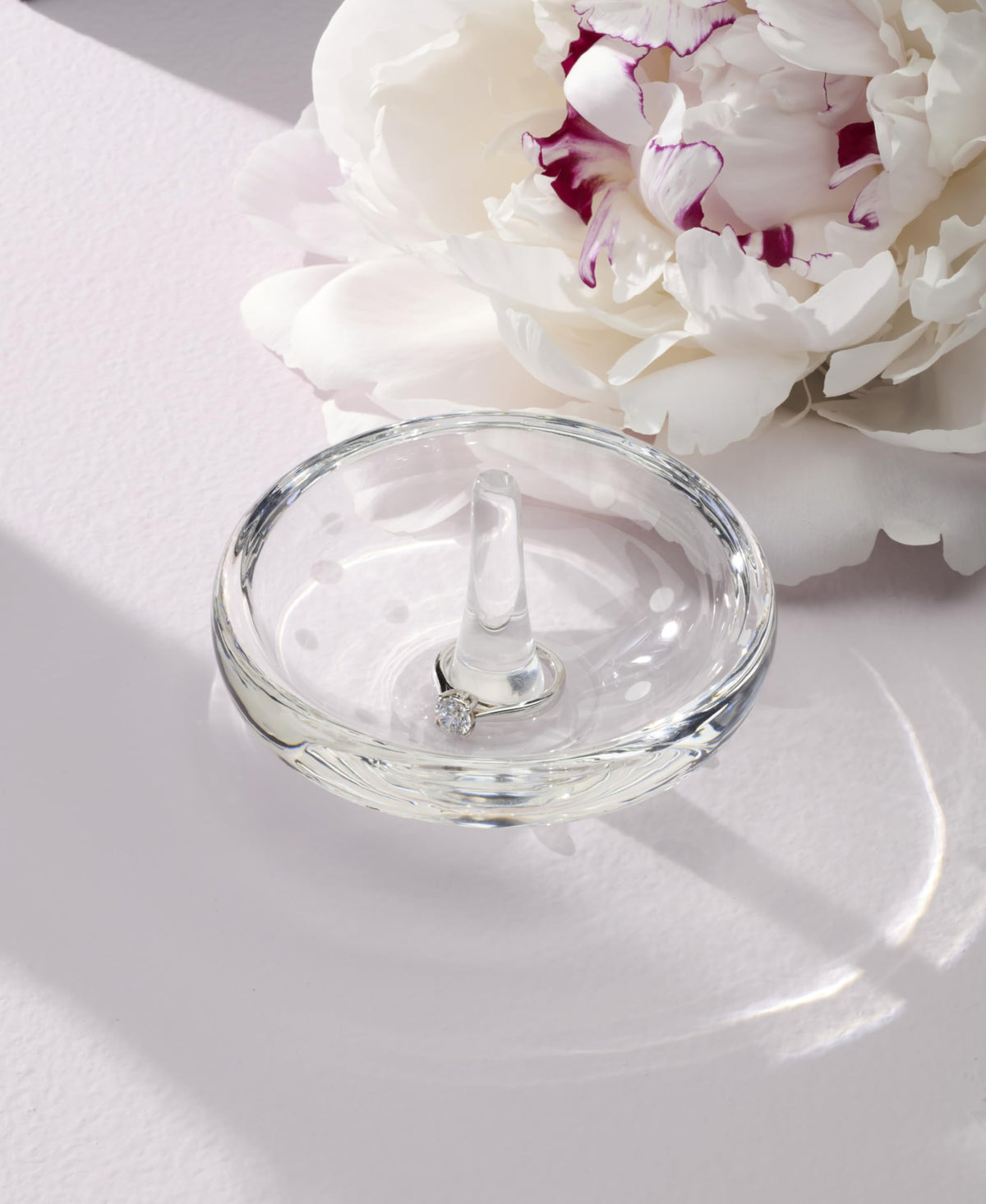 kate spade new york Larabee Dot Ring Holder with confetti dots, decorative and practical.
