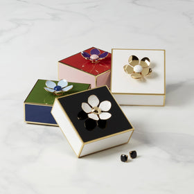 Kate Spade New York Make It Pop Floral Box decorative use on shelf