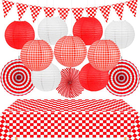 KaTiSeMo picnic lanterns provide warm glow for backyard parties and photo-worthy decor.