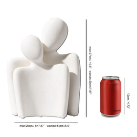Katoonx contemporary minimalist sculpture creates an elegant focal point in any room.