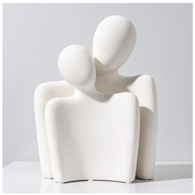 Katoonx hugging couple statues ceramic figurine enhances romantic living room decor.