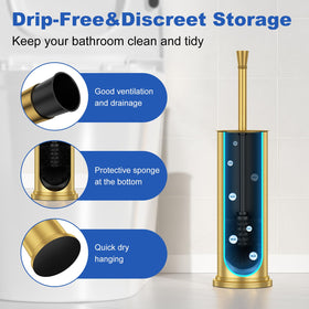 Kaxnuaxu long ergonomic handle enables comfortable cleaning without bending.