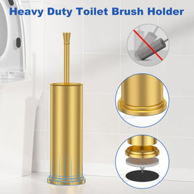 Kaxnuaxu dense bristles deliver thorough 360° cleaning around the bowl.
