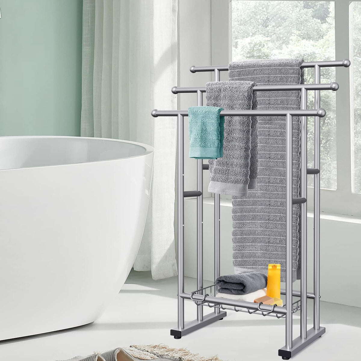 Kayfia anti-slip foot base provides stable placement on any surface