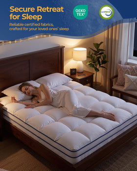 Kayfia cloud-soft fill detail with 3D+7D structure for fluffy cushioning.