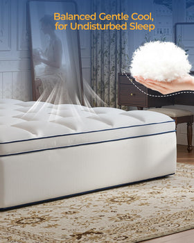 Kayfia deep-pocket fit on mattress 8-23 inches with secure grip.