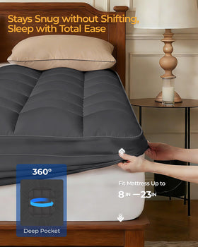 Hotel-like comfort with Kayfia topper enhances your sleeping experience.