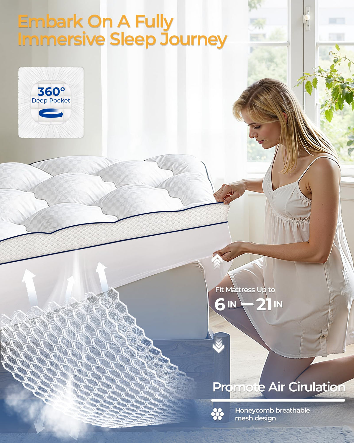 Kayfia vacuum-packed packaging eases setup and storage