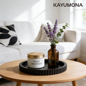 Kayumona dining table decor tray for stylish tabletop organization