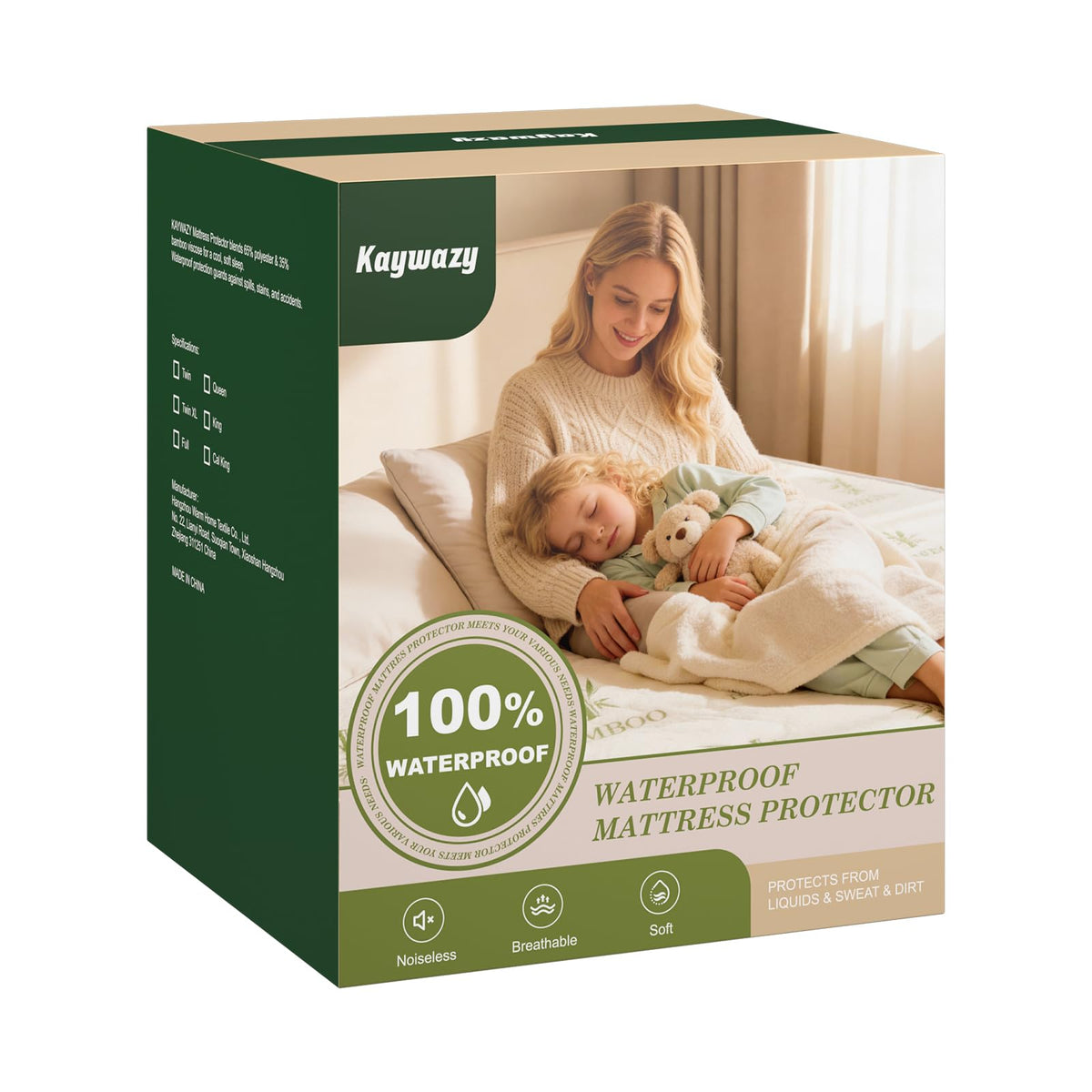 Kaywazy ideal for dorms and guest rooms with breathable comfort.