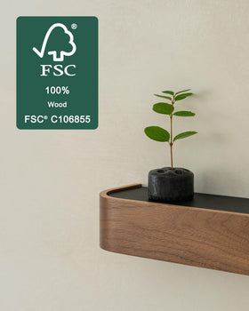 Kazai Toke side profile highlights slim form saving wall space