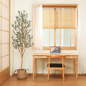 Kazeila lifelike leaves and fruits provide year-round greenery with zero maintenance