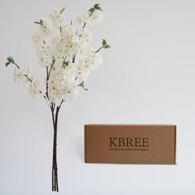 KBREE pet-friendly cherry blossom decor suitable for homes and offices